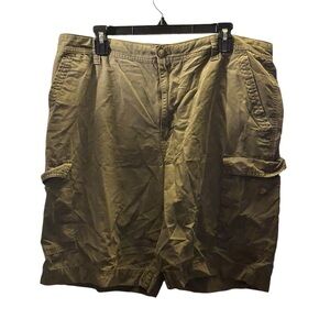 Van Heusen Men’s Green Cargo Shorts 38 Outdoors Work Summery